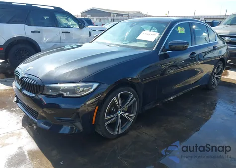 2021 BMW 330I z USA, uszkodzony, nr VIN 3MW5R1J01M8B95406